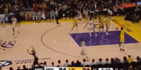 华体会体育官方皇马的赞助商-绝杀！湖人干翻掘金！41岁詹姆斯史诗级救球