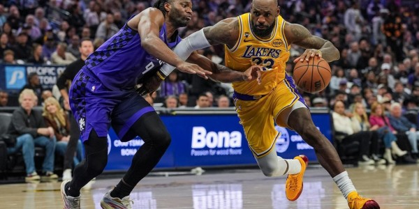 华体会体育-詹姆斯22+4，湖人完败国王！威少暴走，东契奇创NBA历史第1神迹