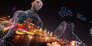 华体会APP-CyberCity！第一视角带你穿越重庆To库里的无人机方阵